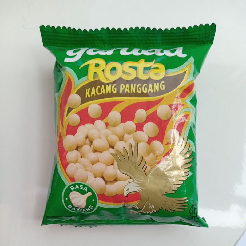 

Kacang Garuda Rosta rasa Bawang 11 gram 1 renteng