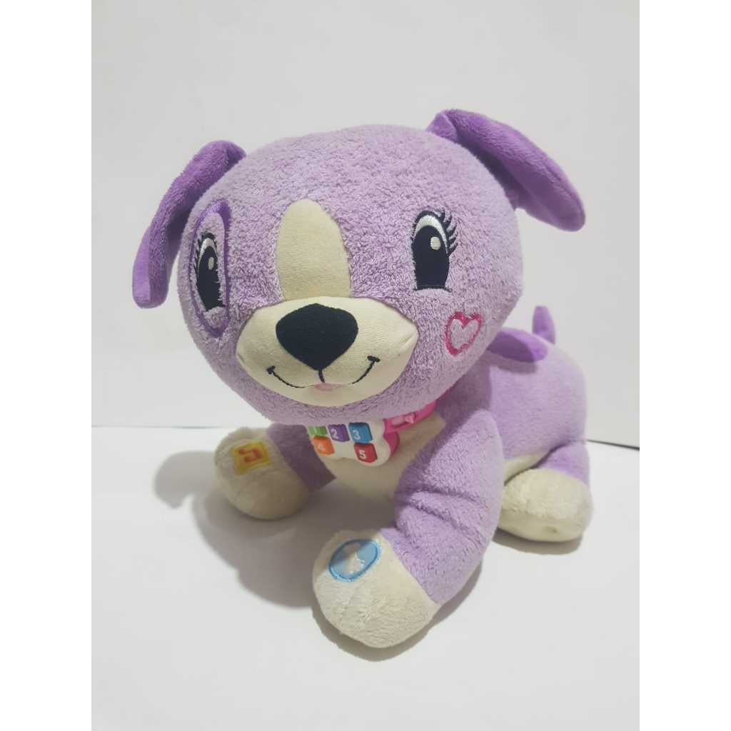 Leapfrog Read with Me Violet Dog Interative Activity Toy