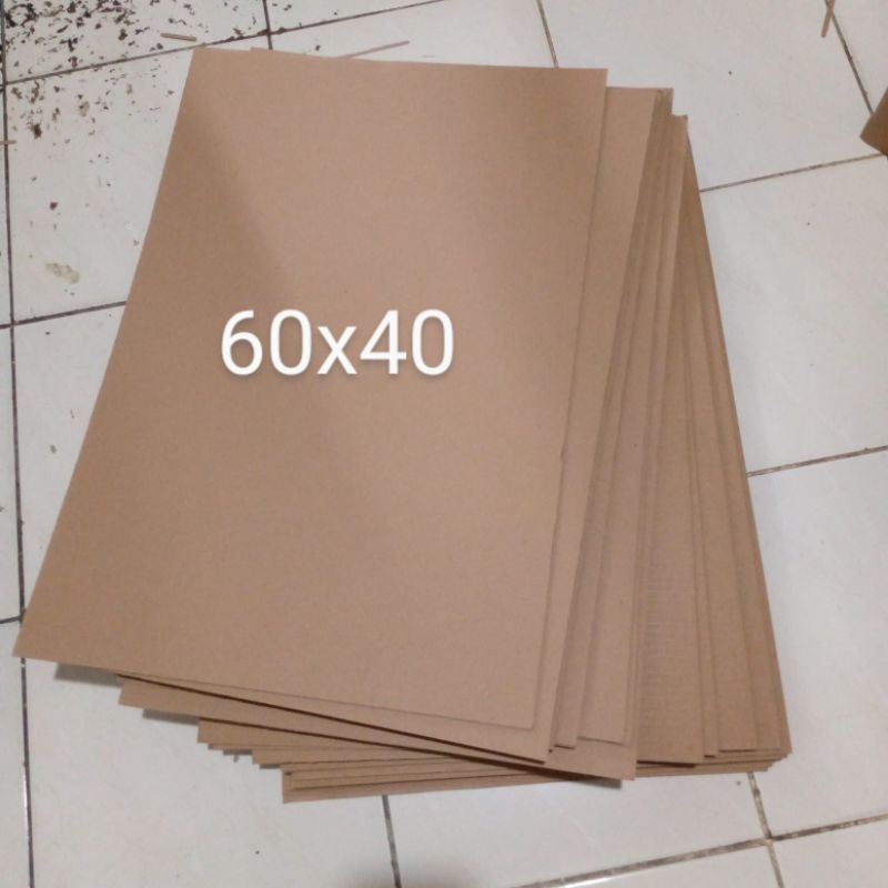 

Kardus Lembaran ukuran 60x40 cm