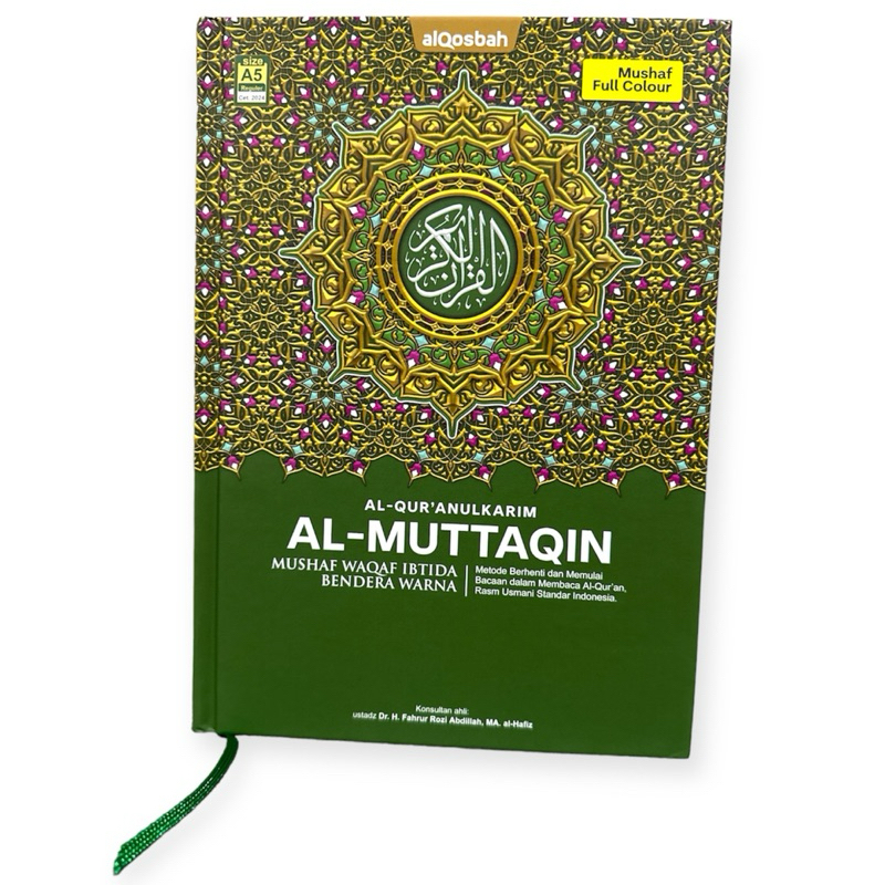 Mushaf Wakaf Ibtida Al Quran AL MUTTAQIN Al Qosbah Ukuran A5