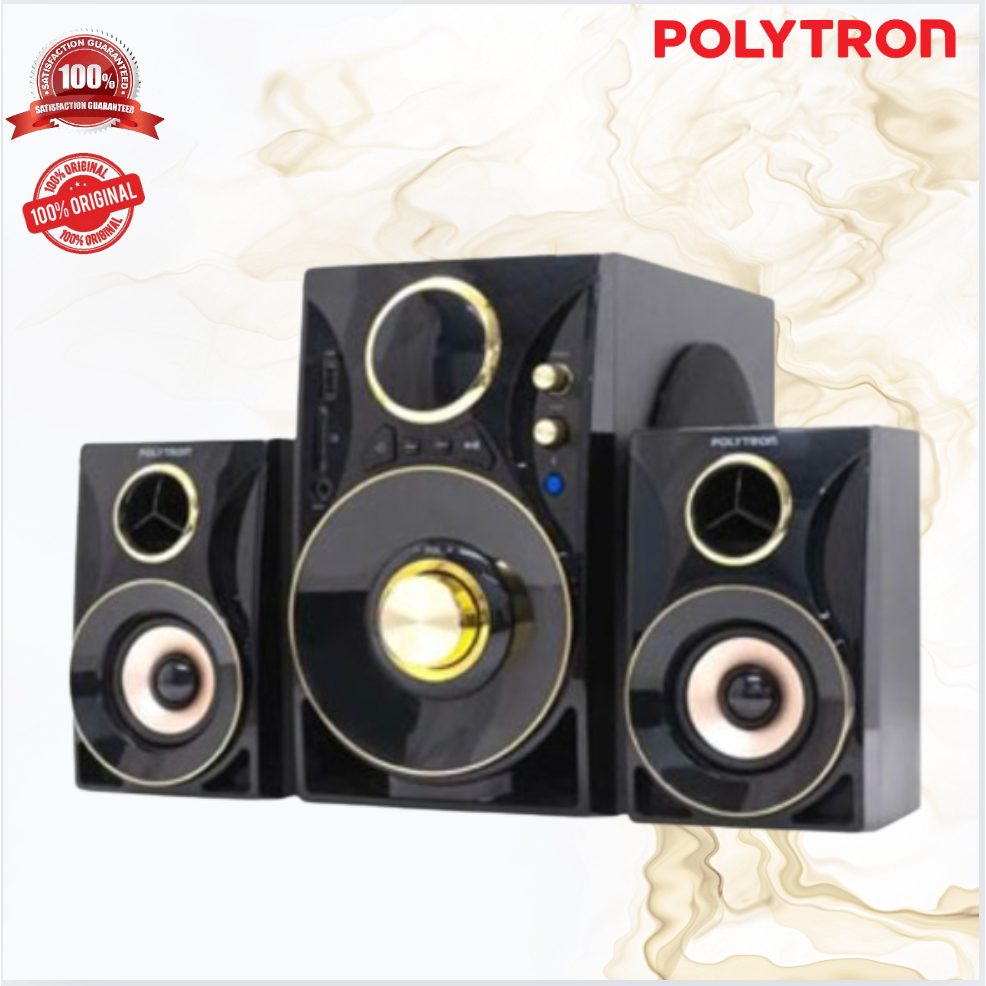 Bluetooth Speaker Multimedia POLYTRON PMA9310BG/PMA-9310BG/PMA 9310BG/BERGARANSI ORIGINAL POLYTRON