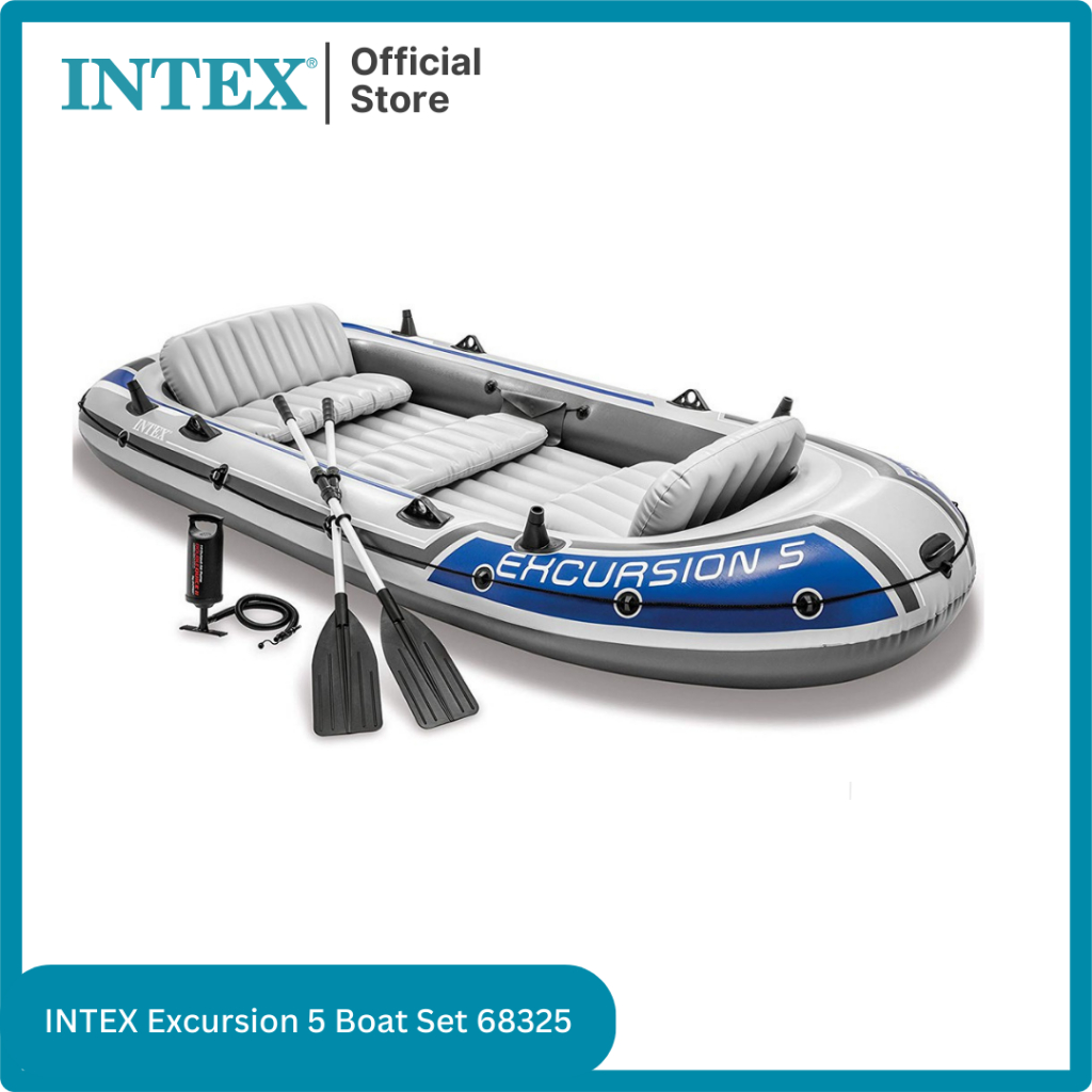 Intex Excursion 5 Perahu Karet Inflatable