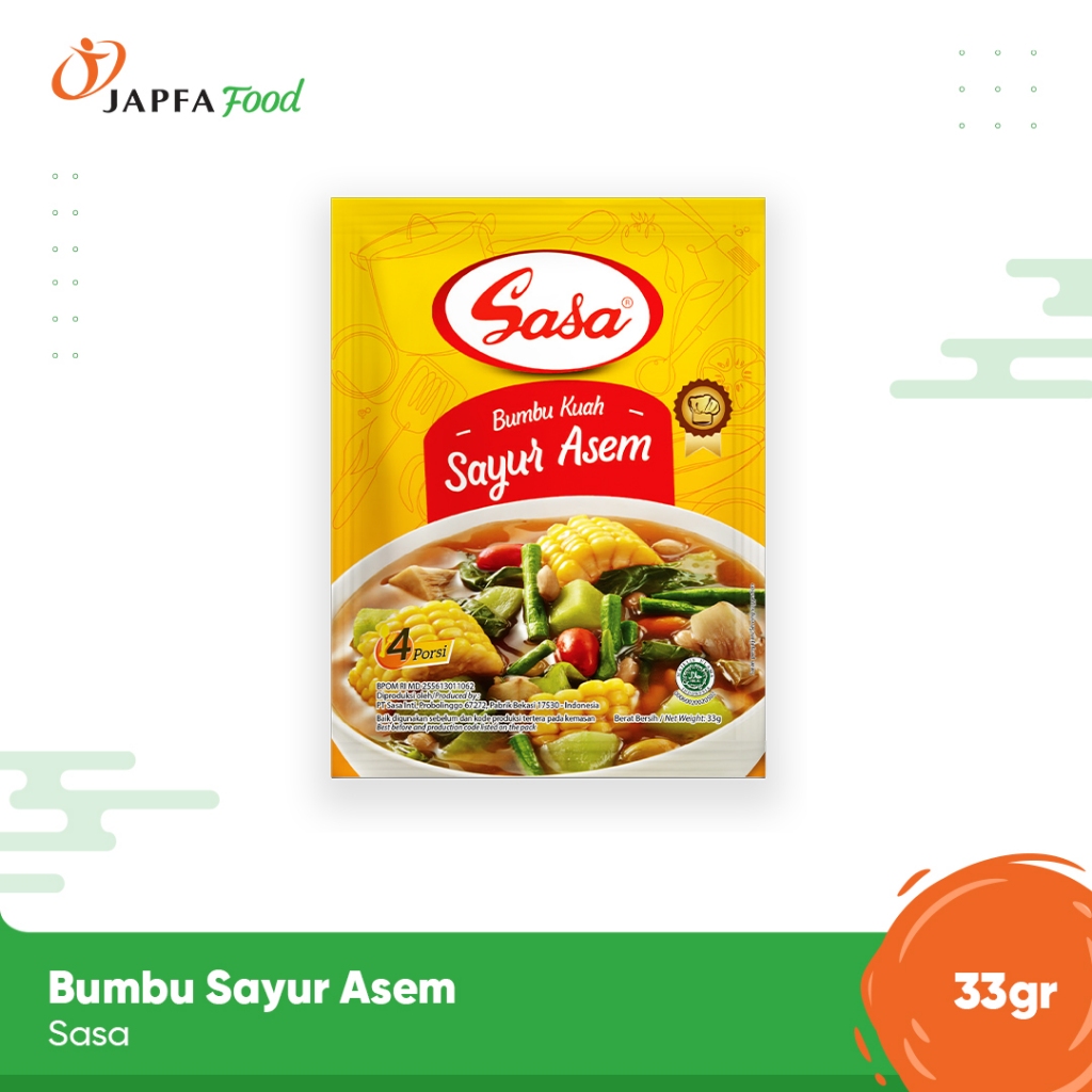 

Sasa Bumbu Kuah Sayur Asem 33gr