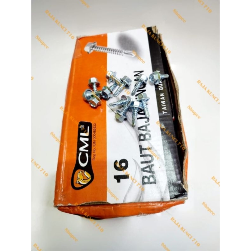 Baut Baja Ringan 10 x 16 CAMEL - Skrup Baut Baja Ringan 10 x 16 CAMEL