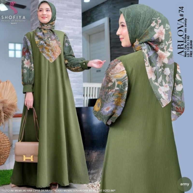 Arlova set dress hijab