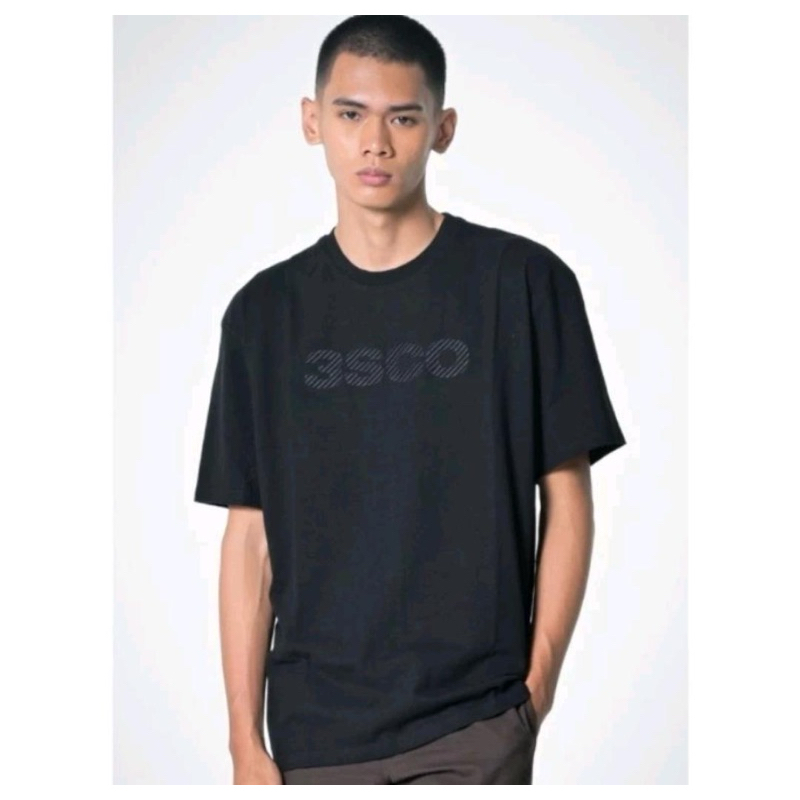 Kaos Pria 3Second Original