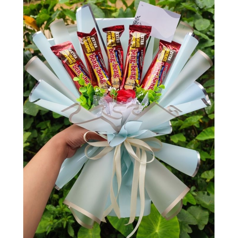 

buket/bouquet chocolate beng-beng size M