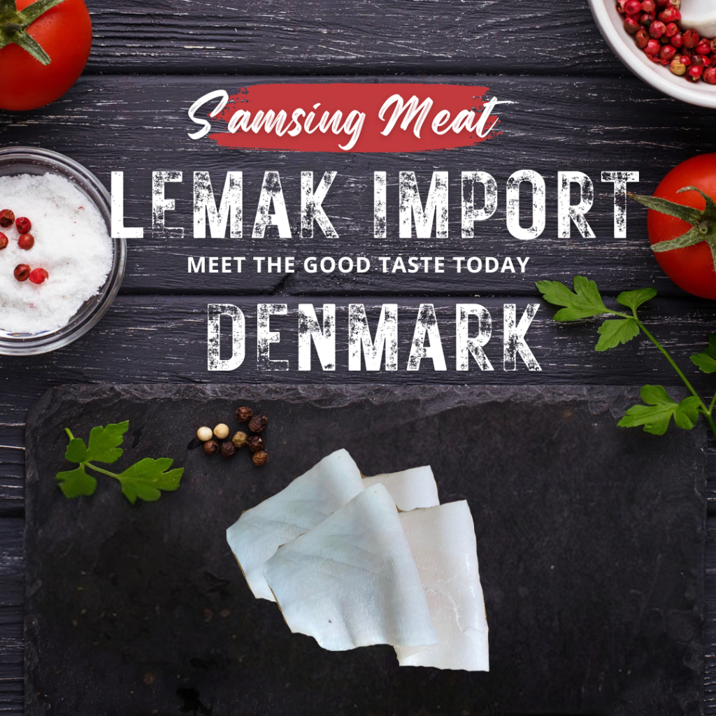 

Lemak Babi Import Danish Crown 1kg Back Fat