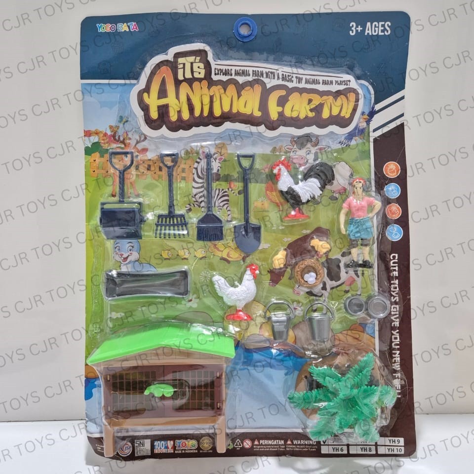 Mainan My Animal Farm Karet Anak