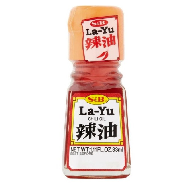 

S&B LA-YU CHILI OIL 33ML - Minyak Cabe Jepang