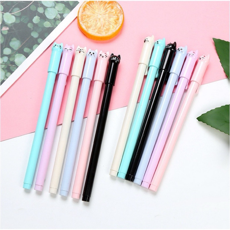 

{HH85} Bulpen Karakter Kucing Lucu/ Pulpen Gel /Pena