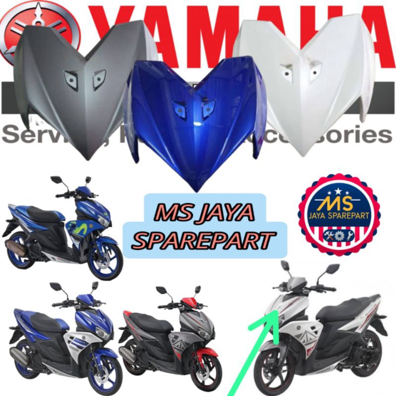TAMENG DEPAN AEROX 125,PANEL FRONT AEROX 125 (BE1) ORIGINAL YAMAHA YGP