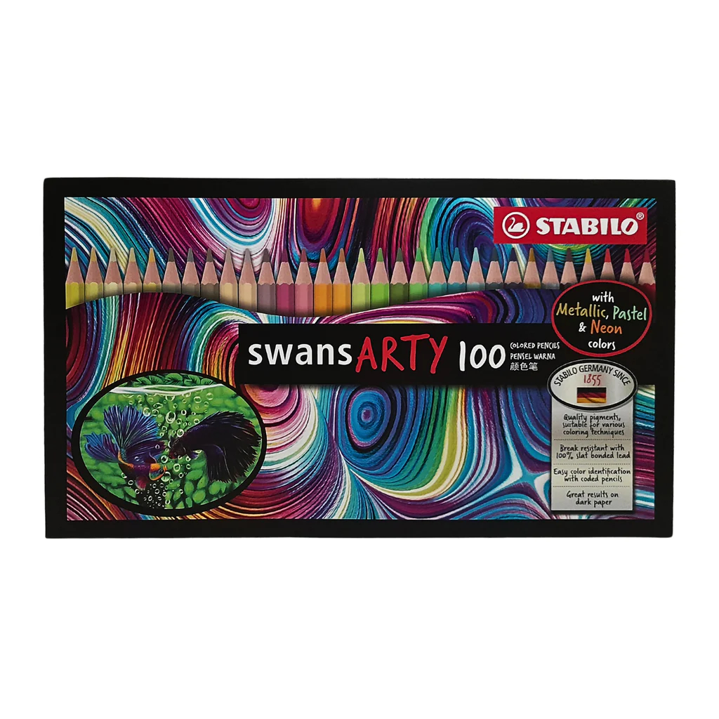 

Pensil Warna Stabilo Swans Arty 100 Warna