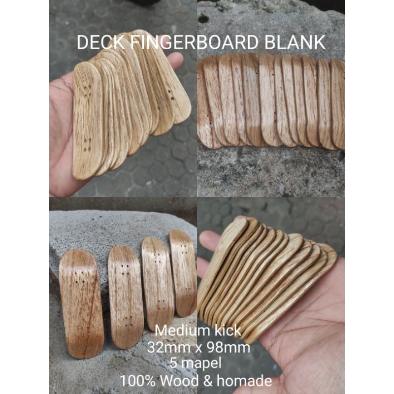 Deck blank fingerboard 32mm