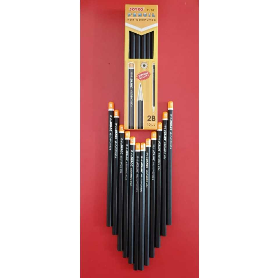 

Pensil Joyko P-91 Hitam 2B