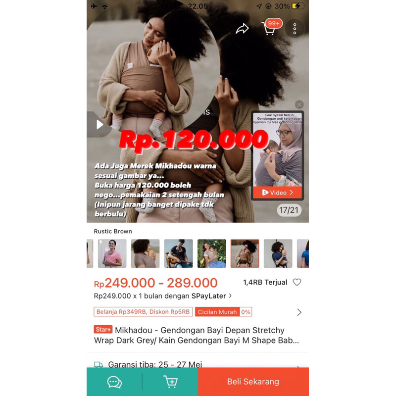 GENDONGAN MSHAPE MIKHADOU