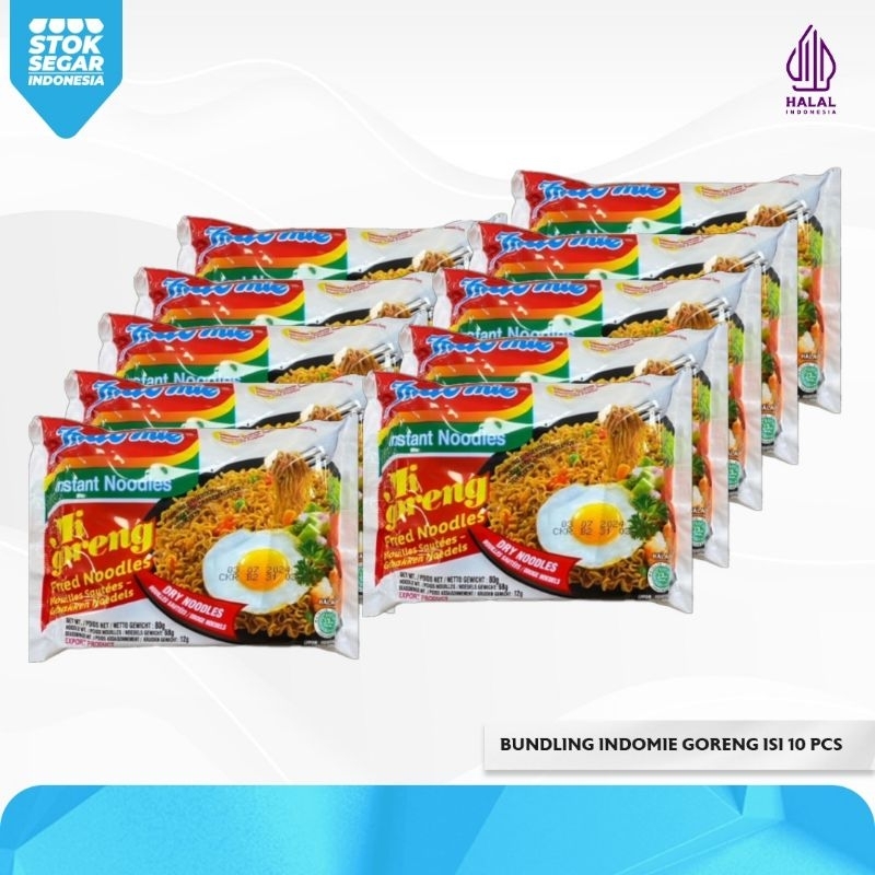 

Paket Bundling Indomie Goreng isi 10pcs
