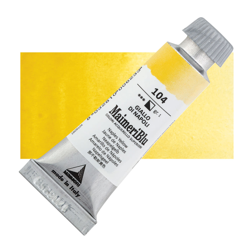 

Cat Air Lukis Maimeri Blu Watercolour 12ml MaimeriBlu Naples Yellow 104 M1609104 - PC