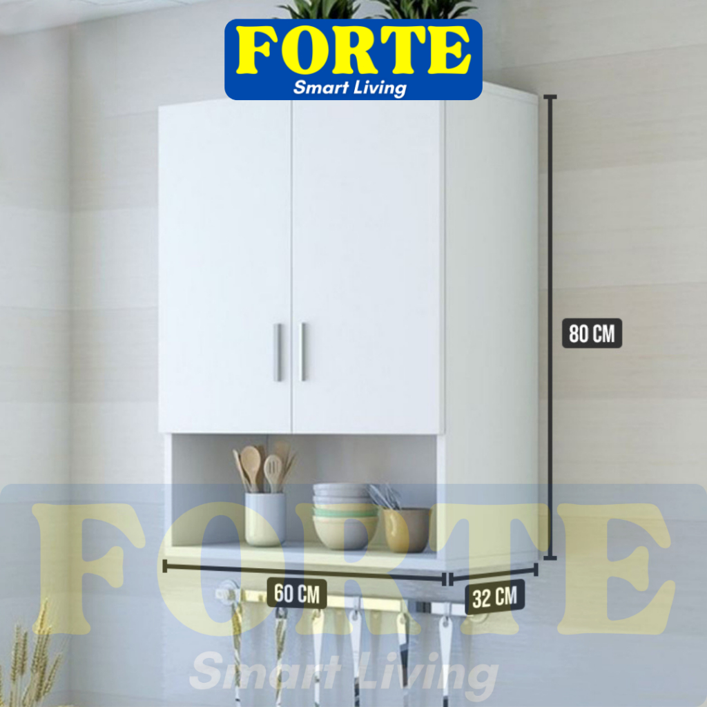 Lemari Dinding Dapur / Kitchen Set 2 Pintu Minimalis / Rak Atas Dapur/ Rak Dinding Dapur / Lemari Ka