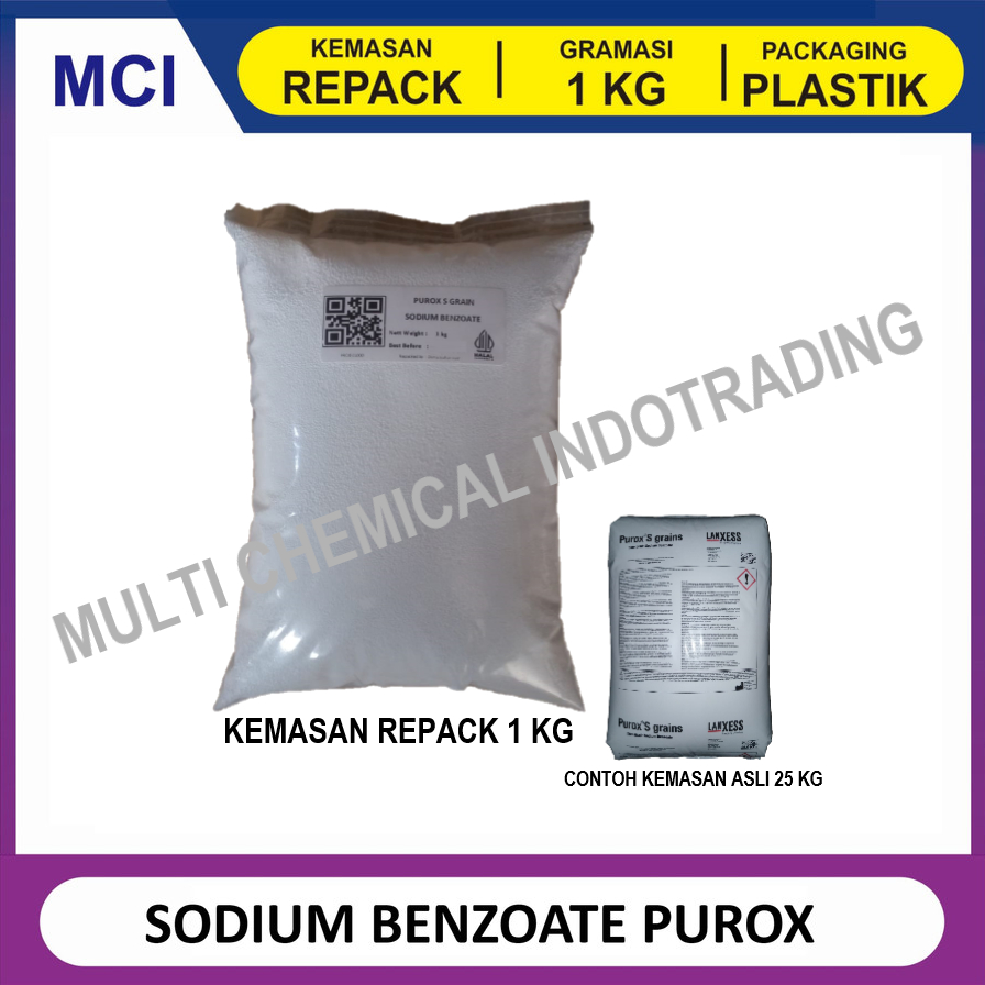 

SODIUM BENZOATRE PUROX ex. HOLLAND || 1 KG
