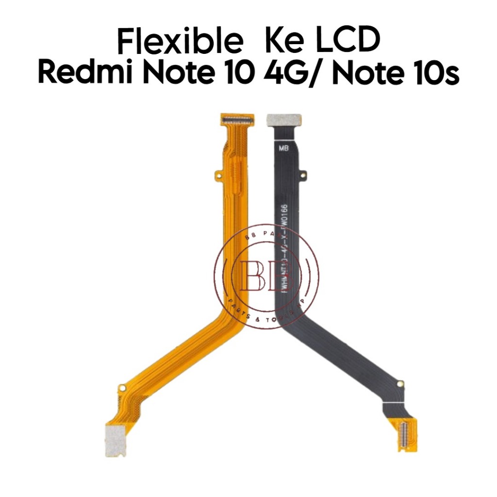 Flexible Konektor  Ke LCD Xiaomi Redmi Note 10 4G / Note 10s / M2101K7AI / M2101K7AG / M2101K7BG / M