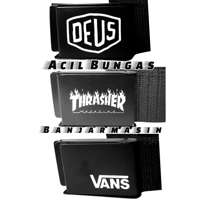 Ikat Pinggang Motif Pria Distro Gasper Belt Premium