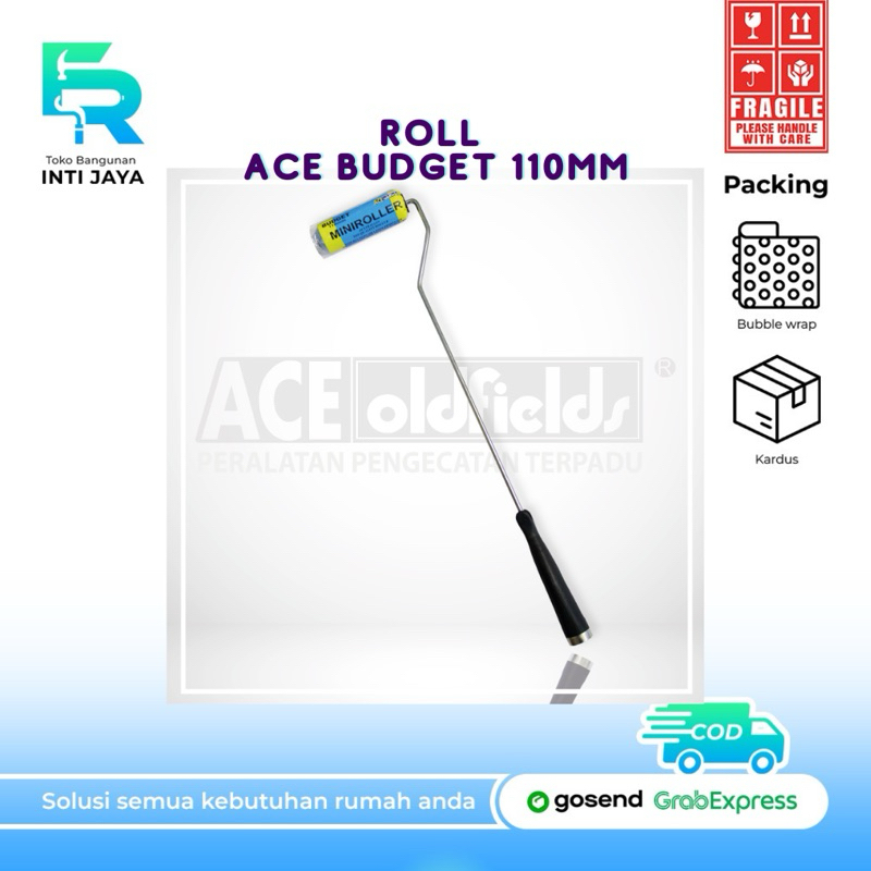 Kuas Roll Mini Ace Budget 110MM