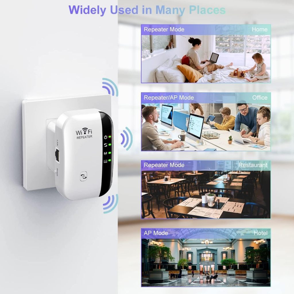 Wireless-N WiFi Repeater 300Mbps WiFi 802.11 / Repeater wifi 300mbps Penguat sinyal Wifi High Speed