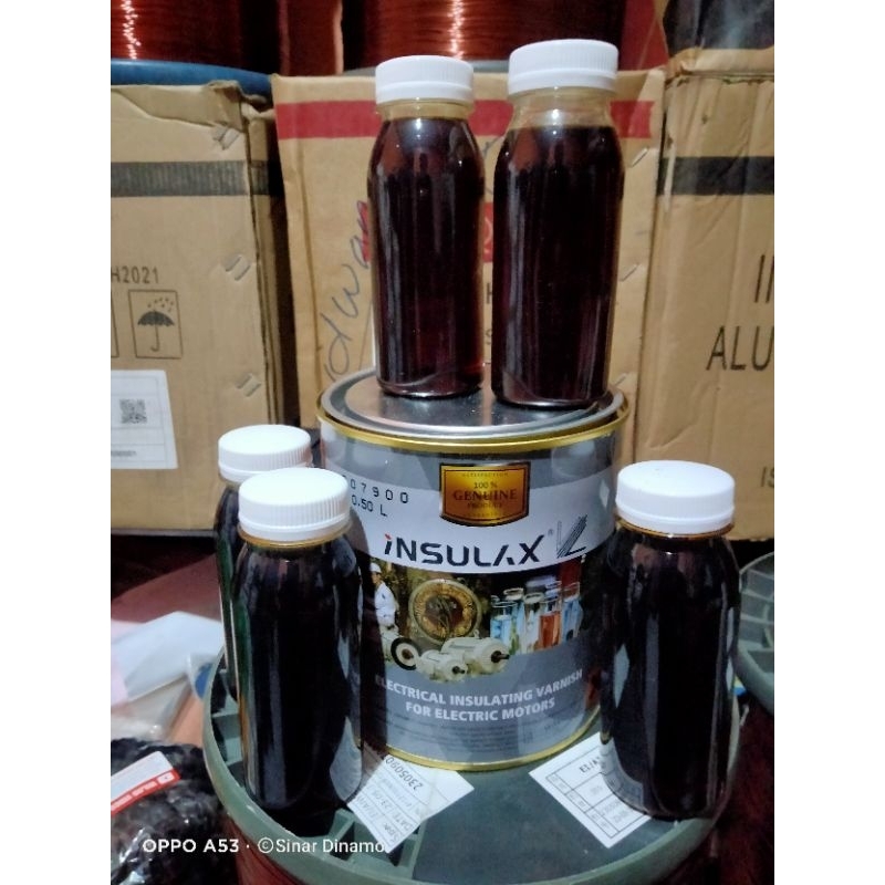 SIRLAK VARNISH INSULAX / HATAKE  ( Lem Gulungan )