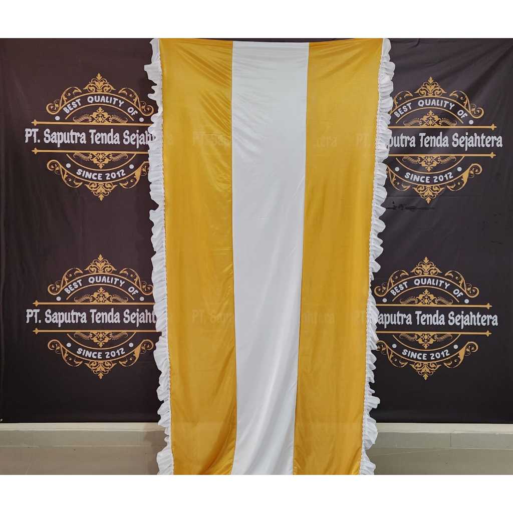 Tirai Tiang Tenda atau Dekorasi Tiang Tenda atau Tirai Tiang Dekorasi-Filamin