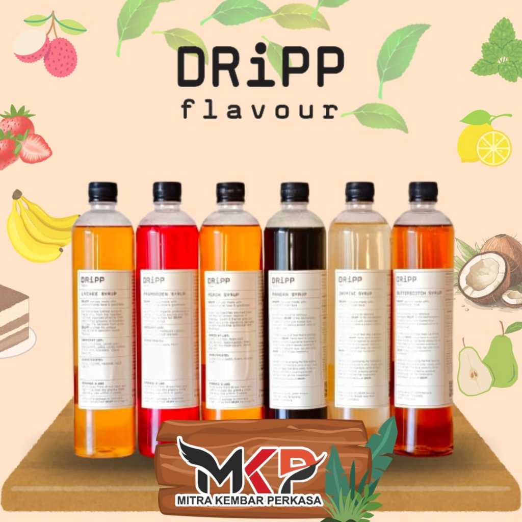 

DRIPP SYRUP - GOURMET SYRUP - PERASA MINUMAN BERBENTUK SIRUP