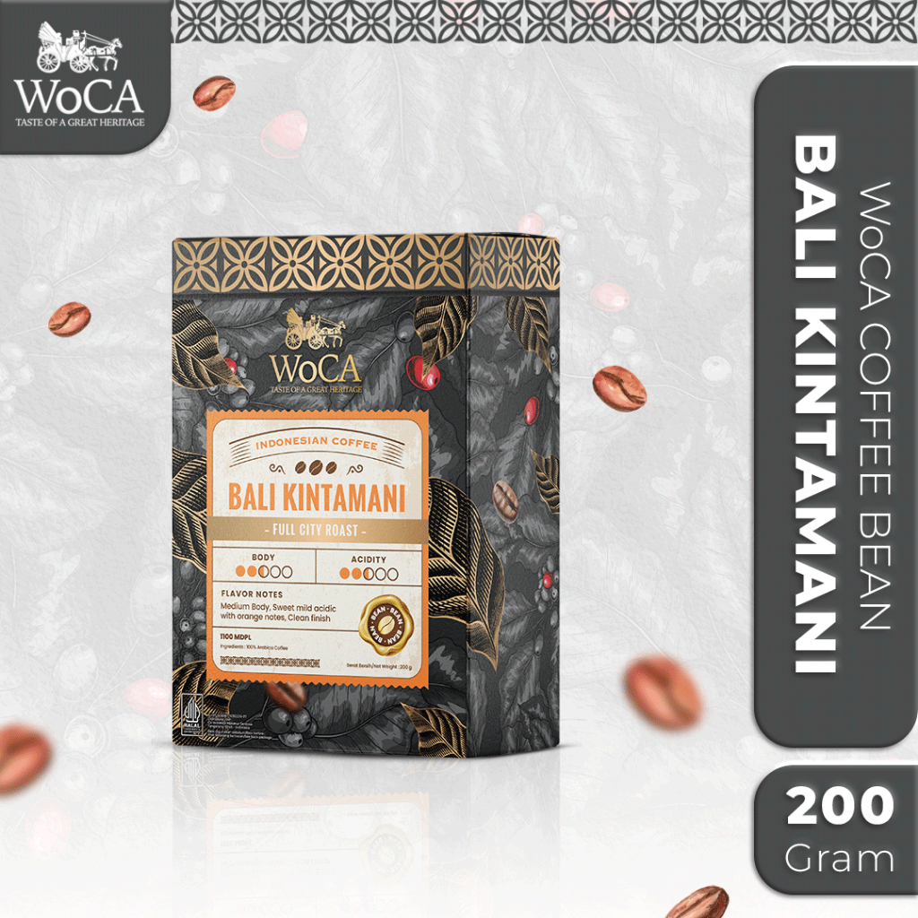 

WoCA Prestige Coffee Arabika Bali Kintamani 200gr