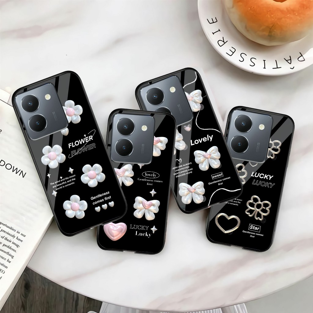 (U 144) Softcase Kaca Glossy Vivo Y36 - Case Vivo Y36 - Softcase Kaca Glossy Vivo Y36 - Casing Vivo 