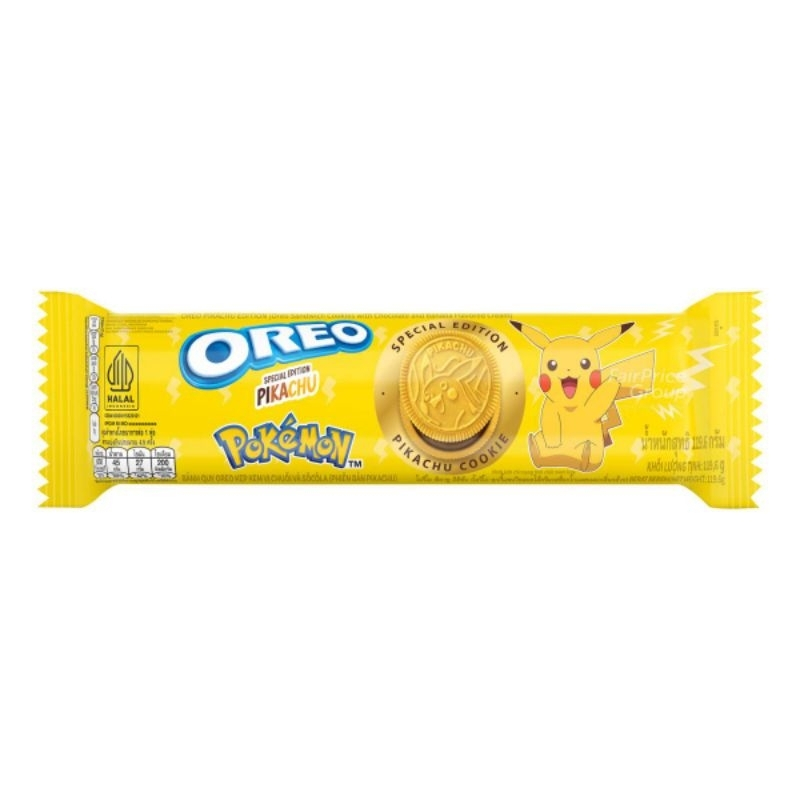 

Oreo Pokemon Pikachu Cookies Special Edition 119gram