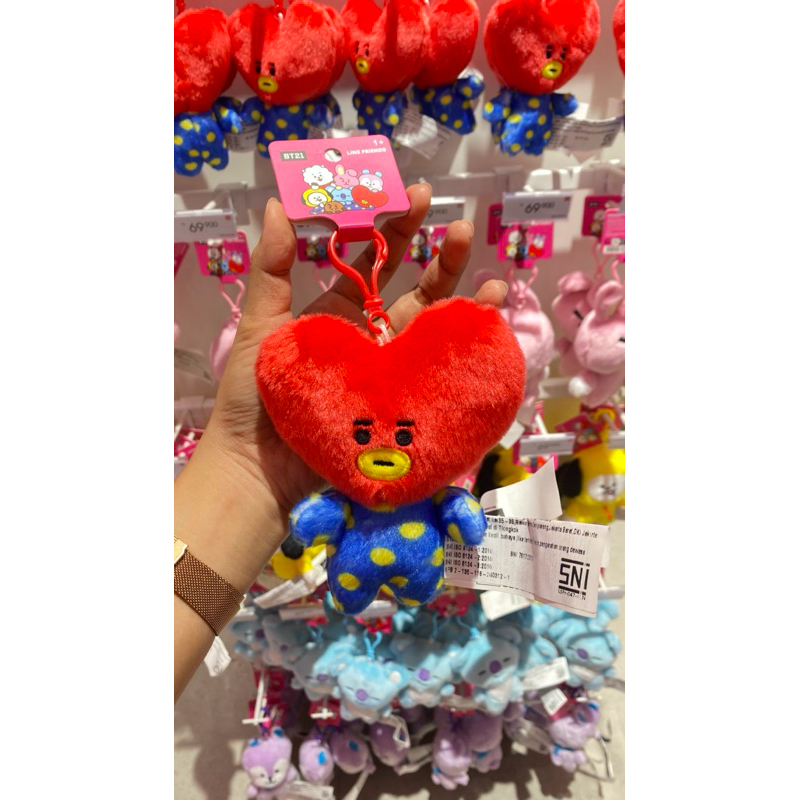 Miniso x BT21!! Gantungan Kunci BT21