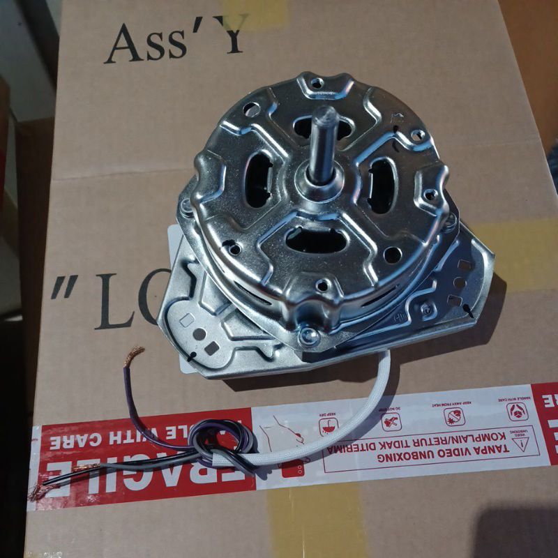 MOTOR SPIN MESIN CUCI SHARP 2 TABUNG ORIGINAL 80WATT