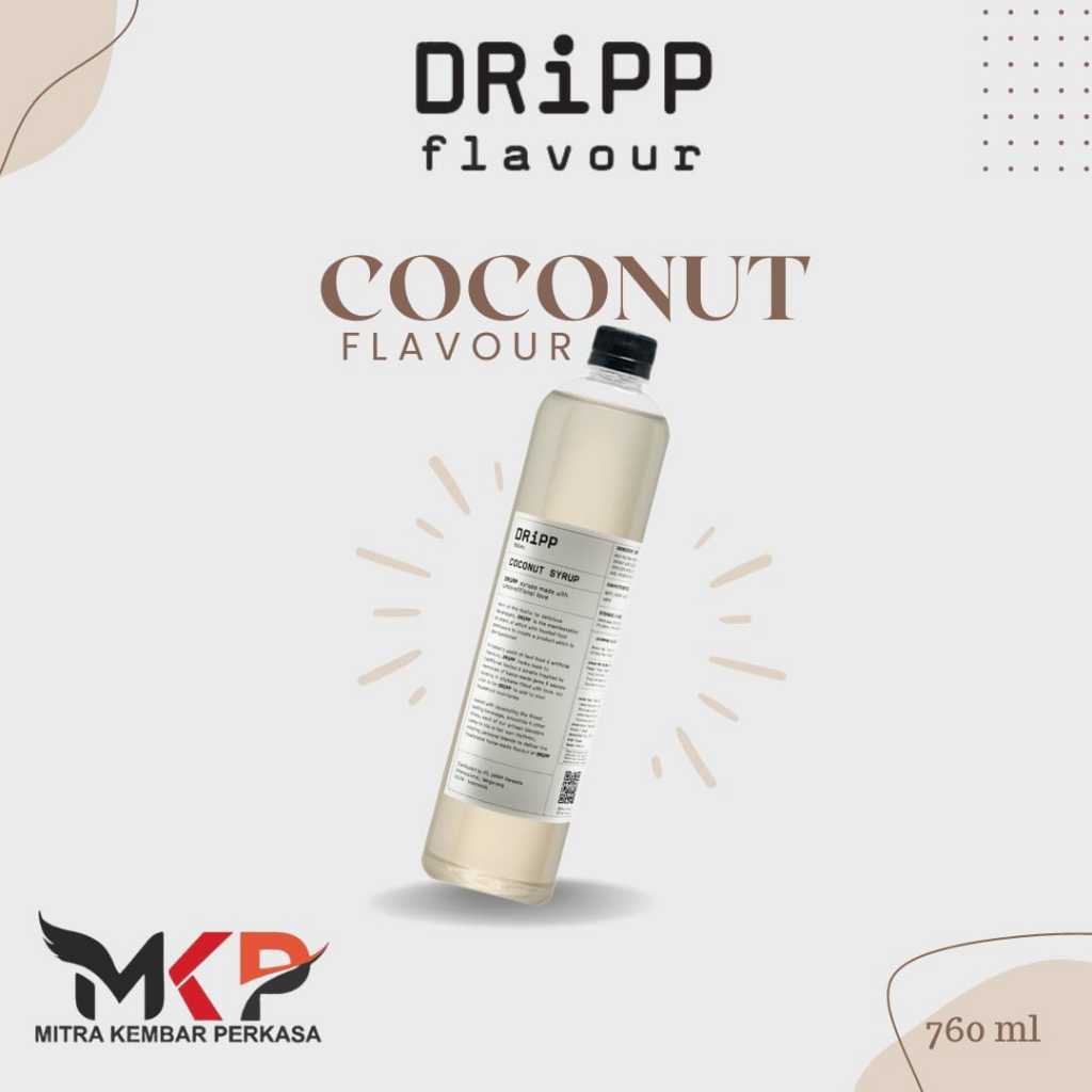 

DRIPP COCONUT SYRUP - Gourmet syrup-