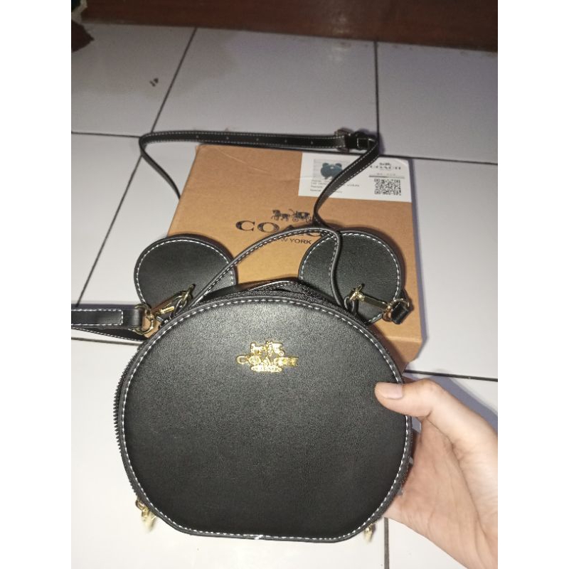Tas import COACH DISNEY+KELENGKAPAN DG BOX + SERTIFIKAT