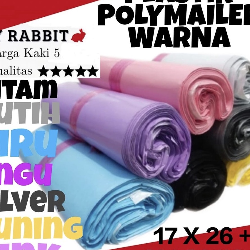 

Terlaris Polymailer kantong plastik WARNA 17X264 17X3 ISI 1LEMBAR PLASTIK PACKING ONLINE POLYMAILER AMPLOP