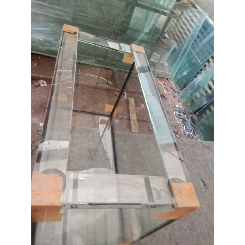 aquarium 60x30x40 kaca 8 Mili Asahimas