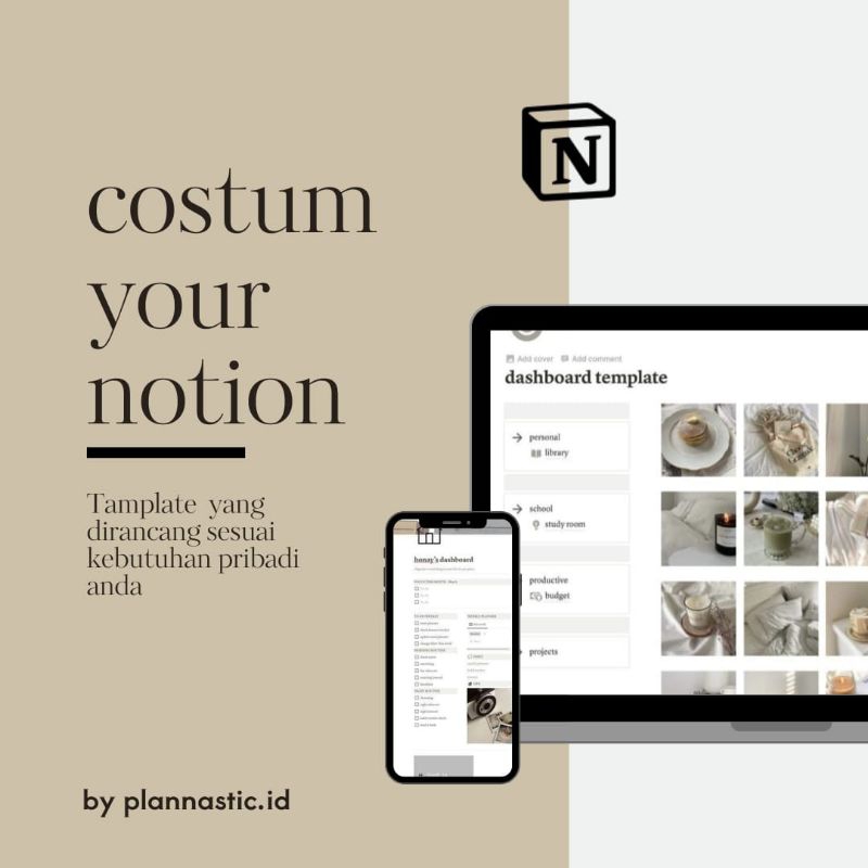 

Costum tamplate| customer tamplate notion | custom digital planner | digital planner | notion tamplate by plannatic.id