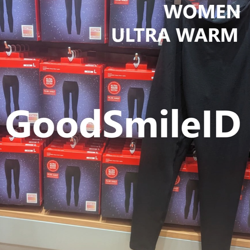 KODE L42P SALE Women Heattech Ultra Warm Legging Celana Longjohn Wanita ULW Hangat Dalam Dalaman Inn