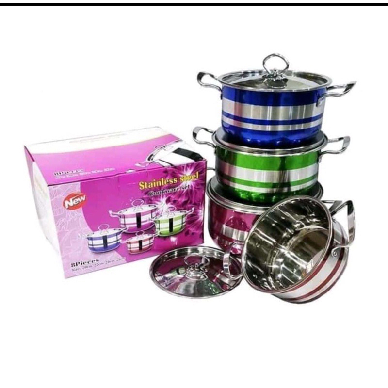 PANCI SET REINBOW KOREA POT STEINLIST/PANCI SET WARNA