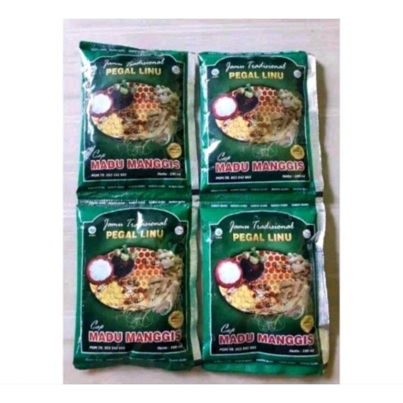 

jamu pegel linu cap madu manggis
