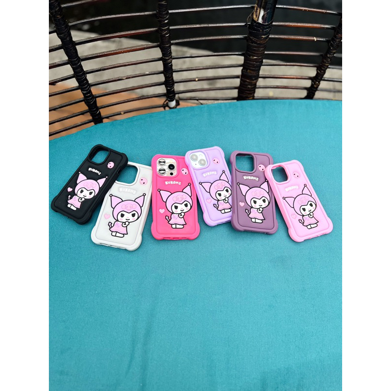 3D KUROMI ANTI CRACK CASE IPHONE 11 11PRO 11PROMAX 12 12PRO 12PROMAX 13 13PRO 13PROMAX 14 14PRO 14PR