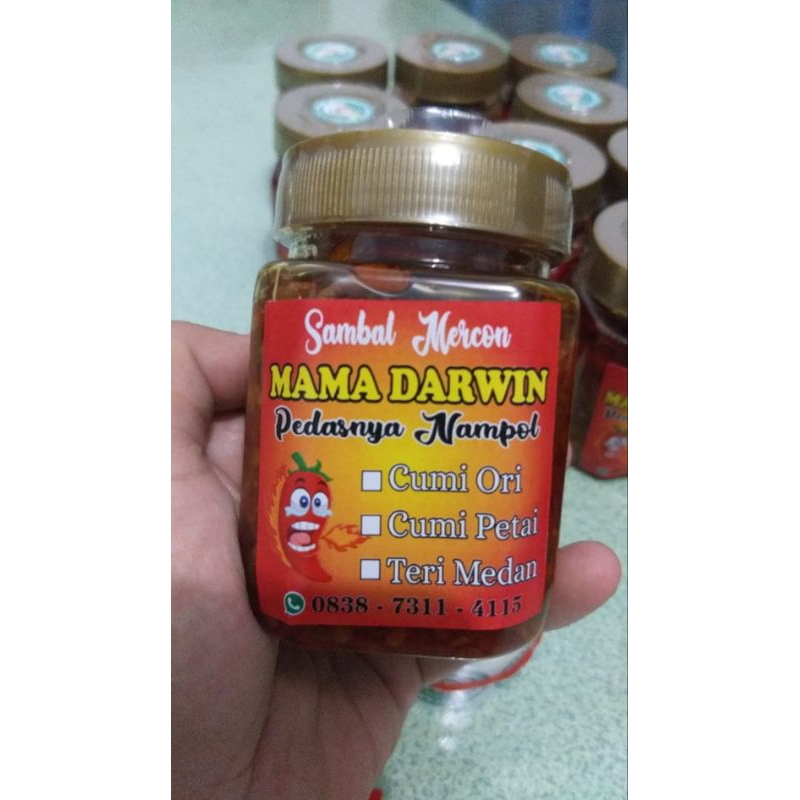 

SAMBAL CUMI MERCON , SAMBAL MERCON , SAMBAL TERI MEDAN KACANG , ANEKA SAMBAL, SAMBAL JUARA, SAMAL MAMA DARWIN, SAMBAL CUMI ASIN , SAMBAL ROA, SAMBAL BAWANG, SAMBAL EXTRA HOT