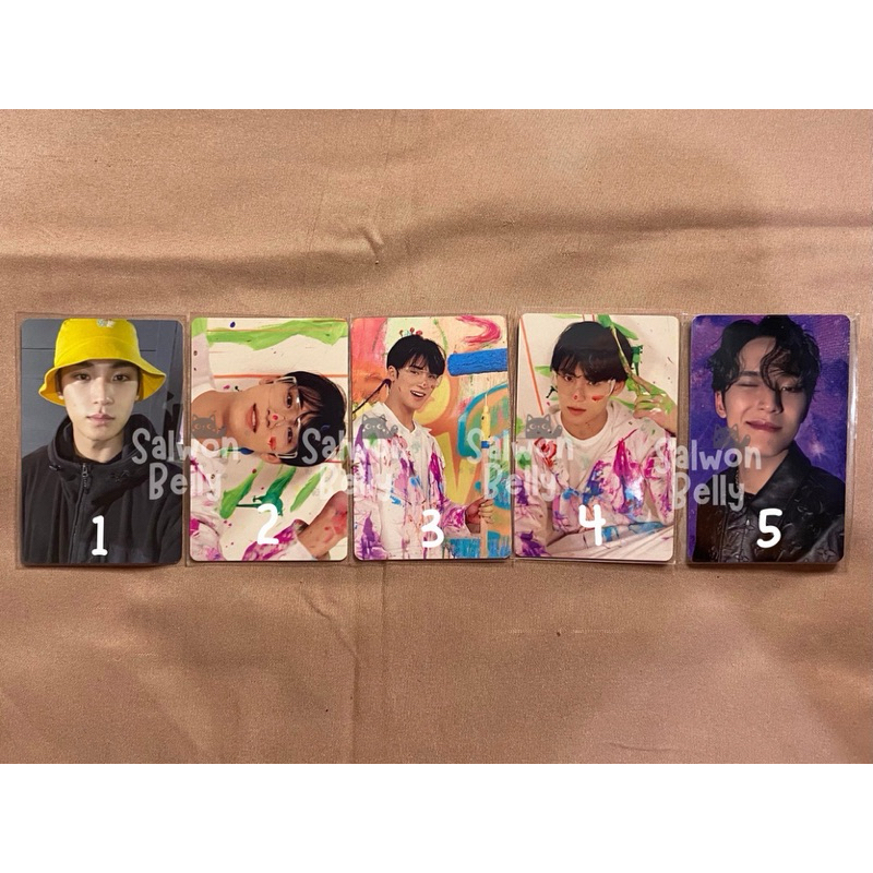 Photocard SEVENTEEN Mingyu ITS, FTS Carver, Heaven