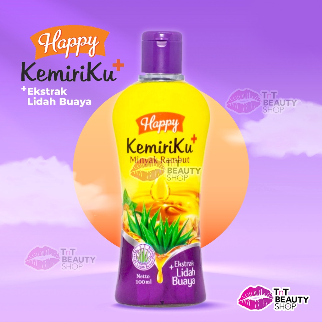 BERKAH SHOPEE Happy Minyak Kemiriku Ekstrak Lidah Buaya 1ml  TnT Beauty Shop