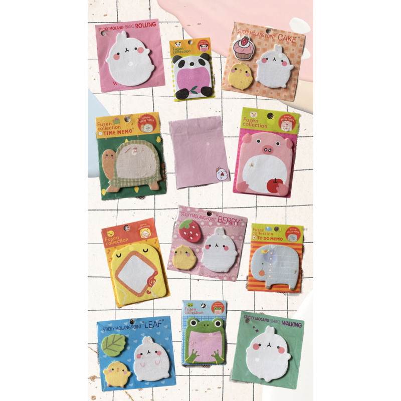 

[FZ] STICKY NOTE ANIMAL HEWAN DAN MOLANG