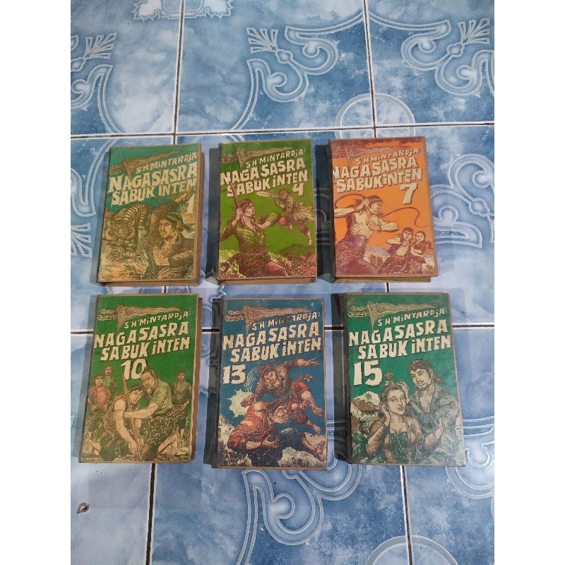Original Langka HC Hardcover Nagasasra Naga Sasra dan Sabuk Inten Sabukinten SH Mintardja Jilid 1 - 